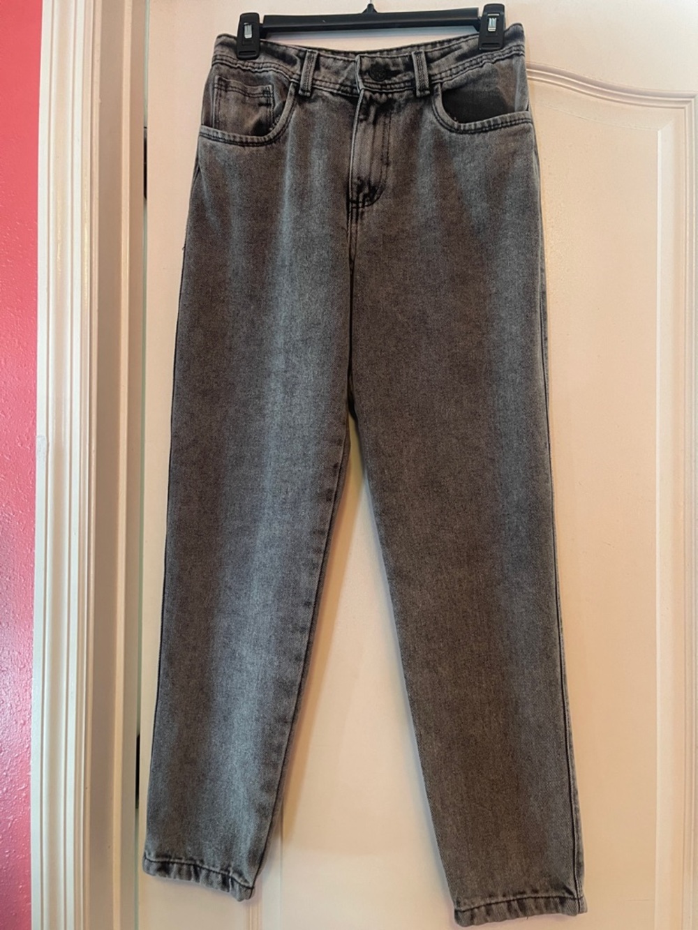 High-Rise Gray Women’s Jeans